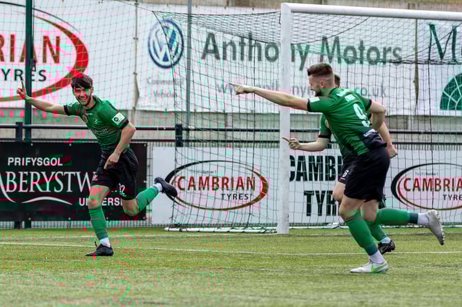 JD Cymru Premier match between Aberystwyth Town vs Connahs Quay Nomads at Park Avenue Stadium on 23 April 2022 Score 1-1
© Colin Ewart/pitchsideimages {iptcyear4}