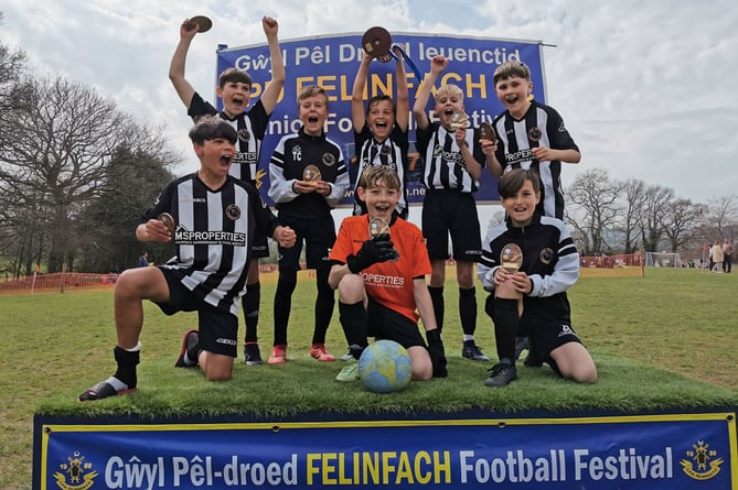 CPD Felinfach Junior Football Festival