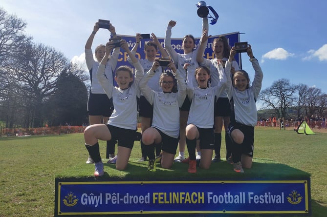 CPD Felinfach Junior Football Festival