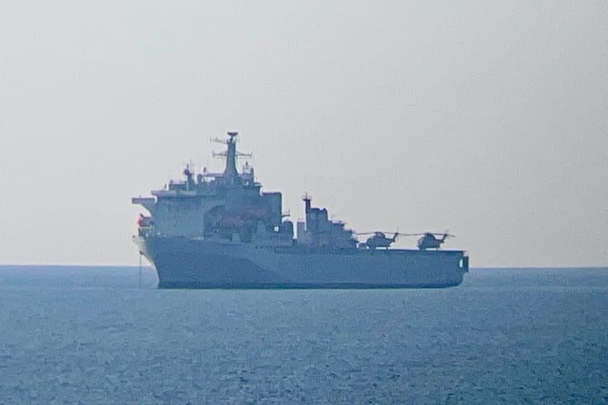 Rich Wilcock - Navy ship