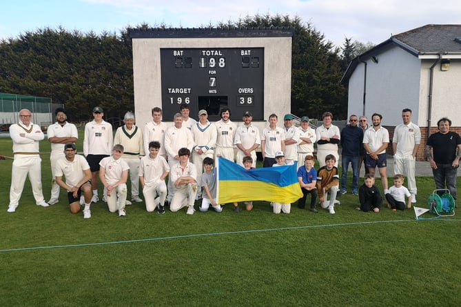 Aberystwyth 1sts v Aberystwyth 2nds, friendly, 24 April 2022