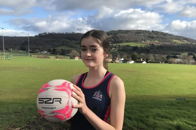netball star from haberdashers school
