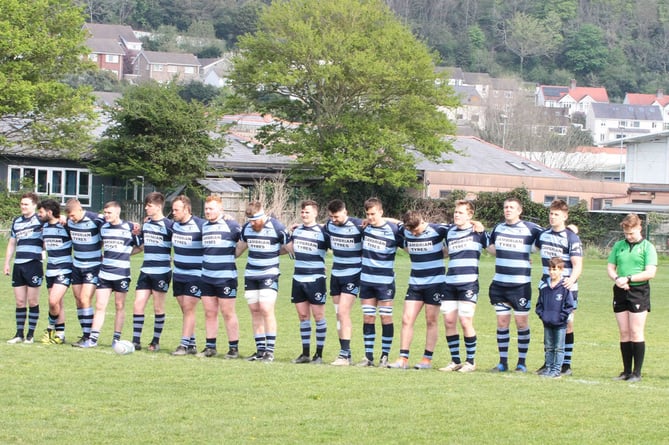 Aberystwyth 41 Crymych 7 23 April 2022