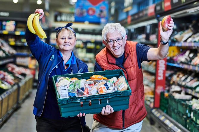 ALDI donates 2,000 meals to Cornwall charities