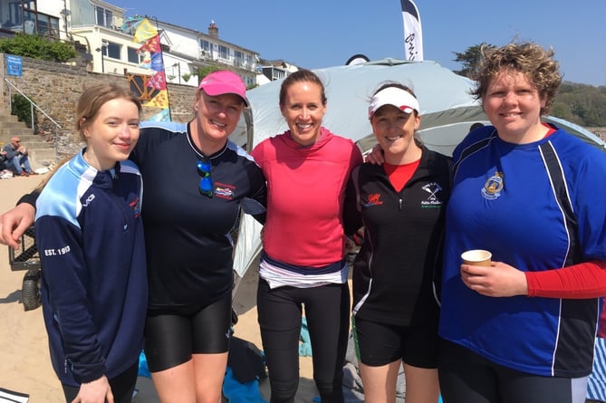 Gold medallist Helen Glover visit Saundersfoot