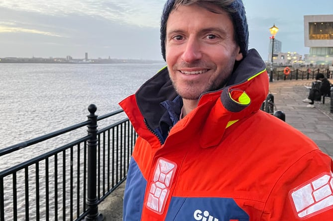 Picture shows presenter, engineer and adventurer Rob Bell