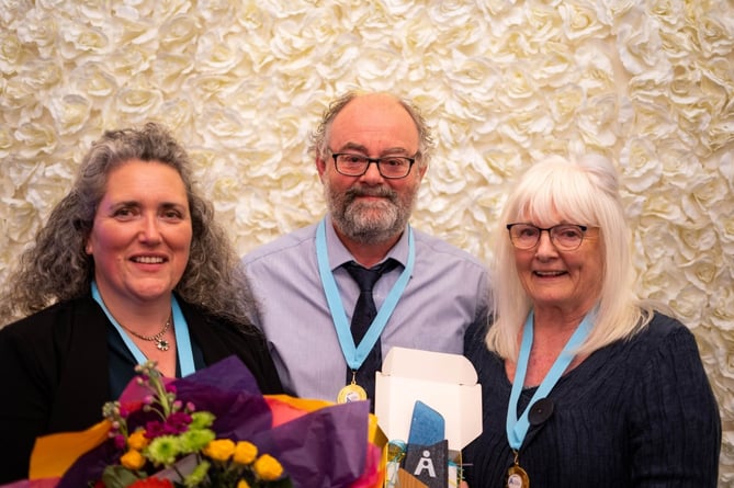 Ann Gray and her team at Coombe House