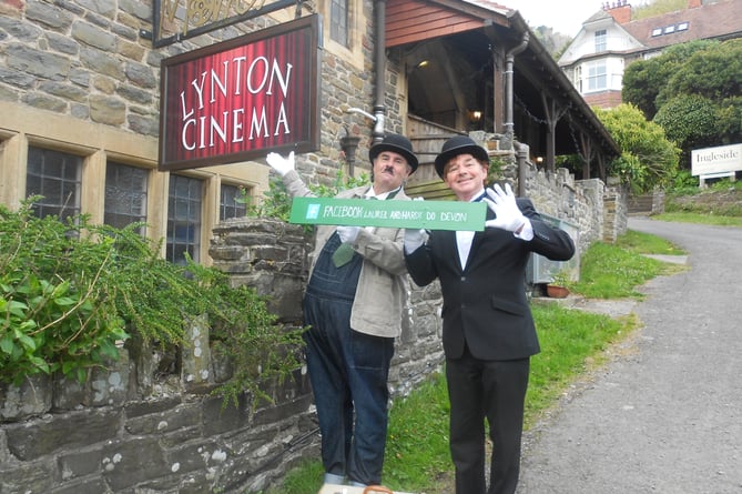 Stan and Ollie visit Lynton