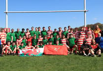 Tough but rewarding weekend for Isle of Man schools rugby players and Sale Sharks against Boys Club of Wales