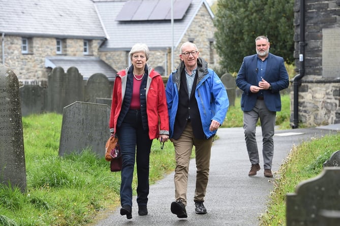 Theresa May Dolgellau