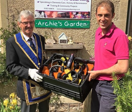 Mason Philip Taylor donates headsets