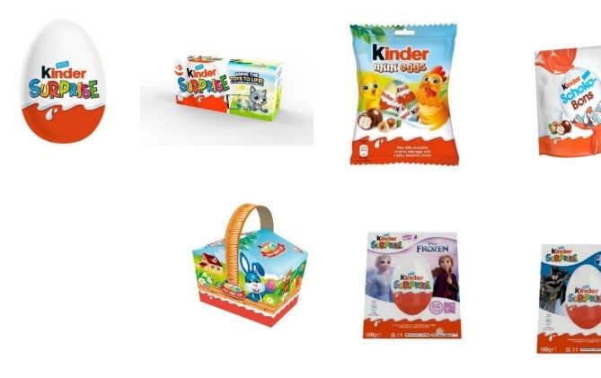 Kinder products