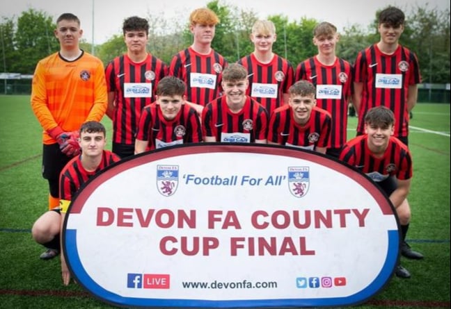Tavistock Under 18s footballers