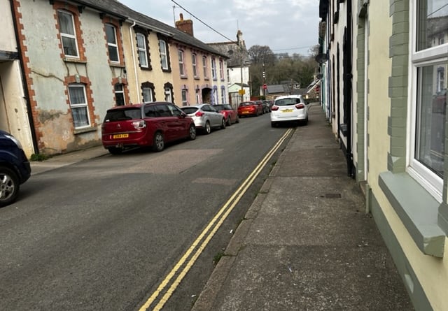 parking on double yellow lines