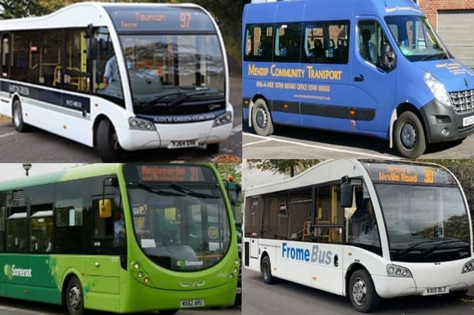 Some Somerset buses