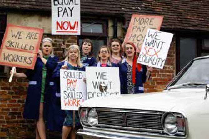 Made In Dagenham musical promotional shot.