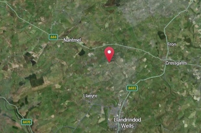 Busnant Holiday Park - from UK Grid Reference Finder.