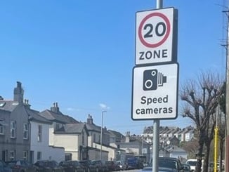 20mph speed limit Old Laira Road Plymouth