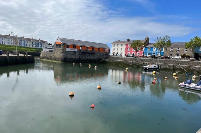 Aberaeron harbour