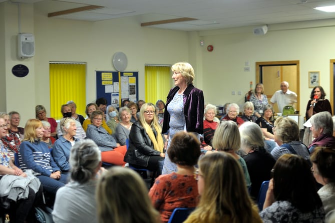 The Phoenix Hall played host to Rowcroft Bovey Tracey’s fashion show in celebration of the charity’s 40th anniversary