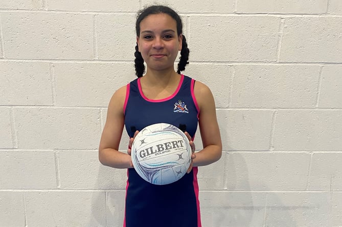 Ella Wallace, who lives in Monmouth, has gained selection into the Wales Netball National Academy