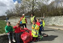 Locals of all ages take part in tidy up of town