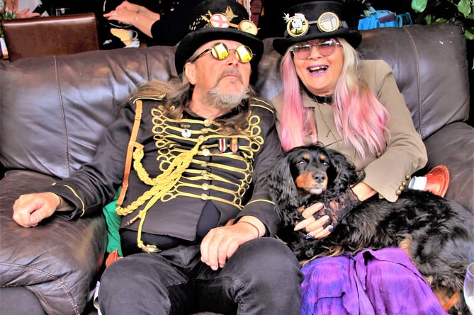 Steampunks in Minehead