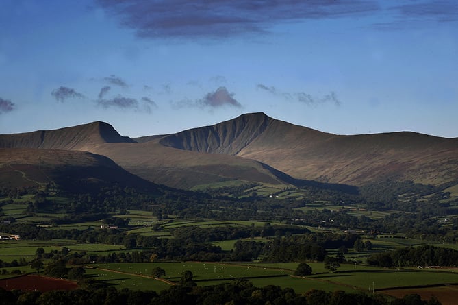 Brecon Beacons in summer