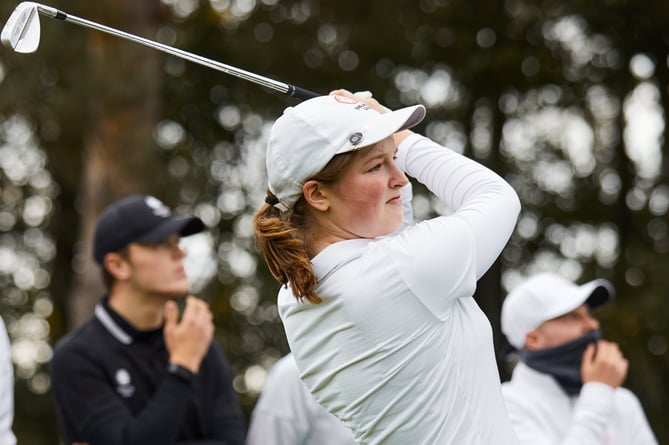 Lottie Woad fired 15 birdies over four days in the Madrid Open