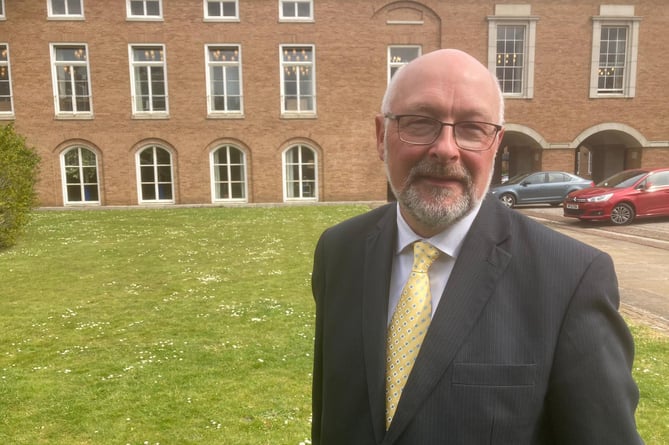 Cllr Alan Connett, leader of Teignbridge District Council