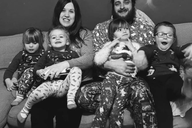 Boyd Smith and his family