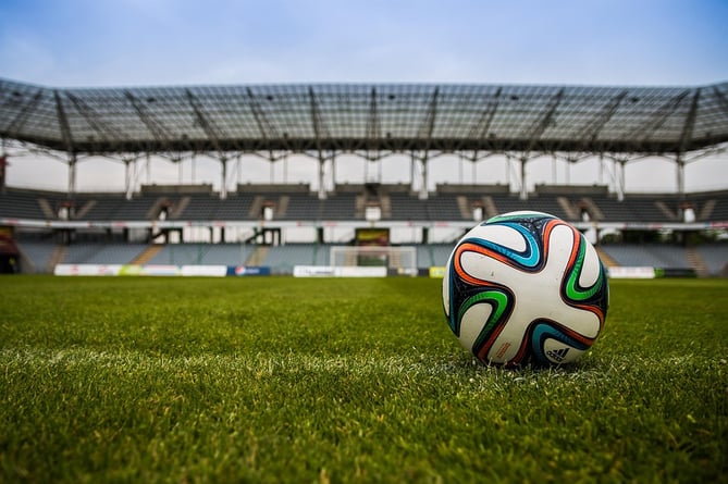A football