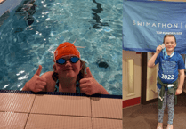 Super swimmer raises over £1000 for charities