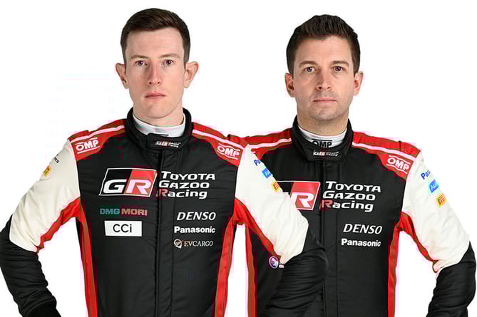 Elfyn Evans and co-driver Scott Martin