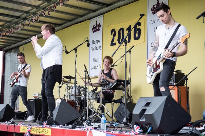 Party in the Park held in Peasedown St John.