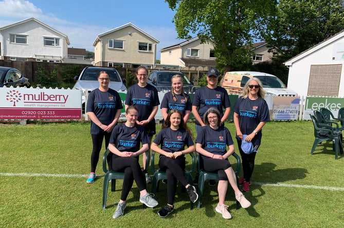 Monmouth Cricket Club’s women’s softball team, sponsored by Nayager Woods