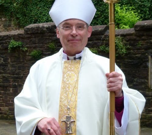 Former Bishop of Monmouth Rt Rev Pain 