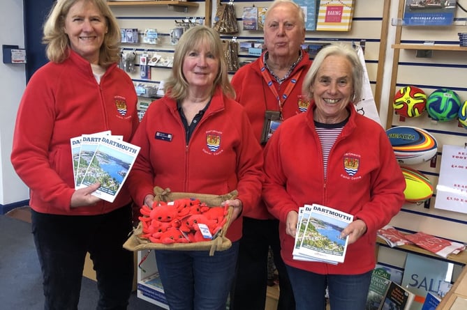 Volunteers at Dartmouth Visitor Centre