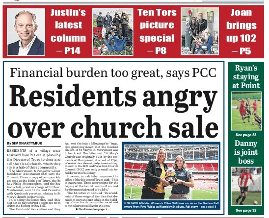 Inside this week’s Cornish Times