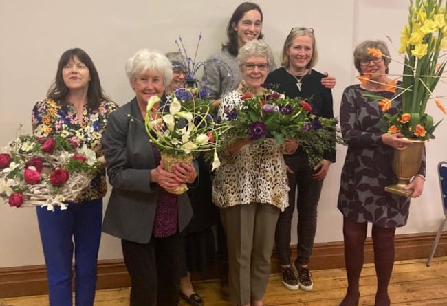 Members and friends of Haslemere Educational Museum enjoyed a flower-themed Troy event