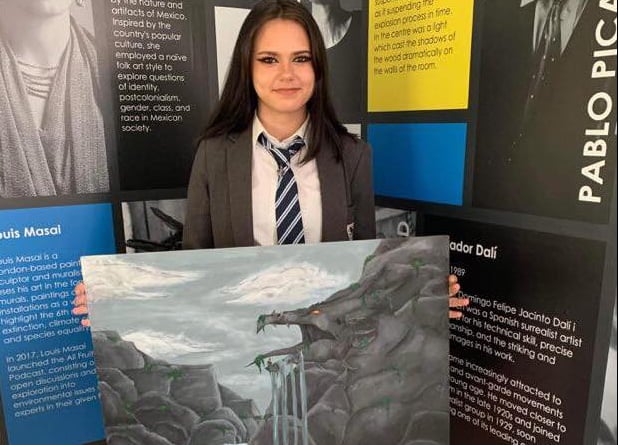 Budding concept artist Ella Laye