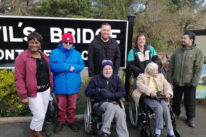 Chika said the main aim of the team at Plas Lluest is for residents “to call
this place a home”
