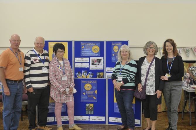 Teignu3a held an open day at the Courtenay Centre on Wednesday, May 18.