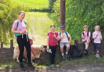 Wye walkers stride out to raise almost £3,000