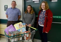 Crediton Morrisons store donates food to cr2ee Ukranian Appeal