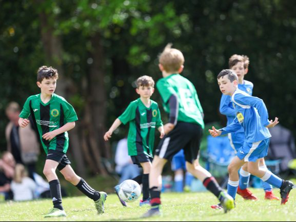 Action from Beacon Hill’s youth football tournament