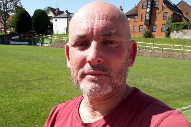 Farnham Town chairman Paul Tanner