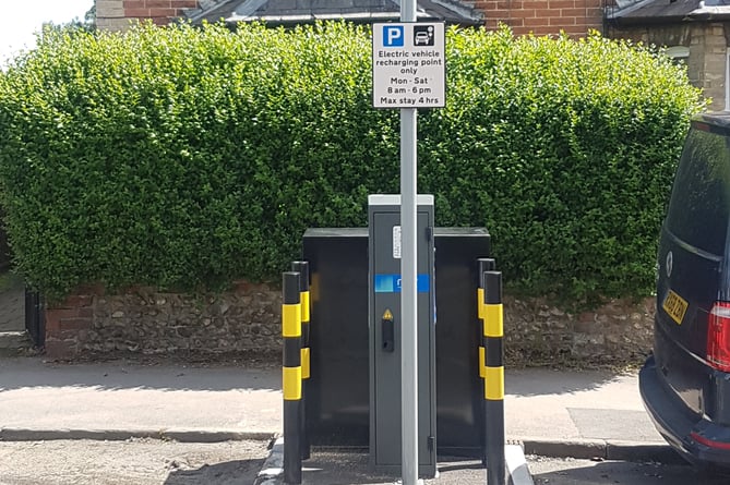 Electric vehicle owners can use the Hale Road charging points for a maximum of four hours at a time, between hours of 8am and 6pm Monday to Saturday, as well as freely outside these times – the cost is 30p per kWh