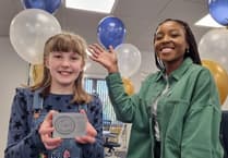 Alresford girl wins Blue Peter contest to design Alton firm’s satellite emblem