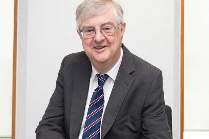 Headshot of first minister of Wales Mark Drakeford